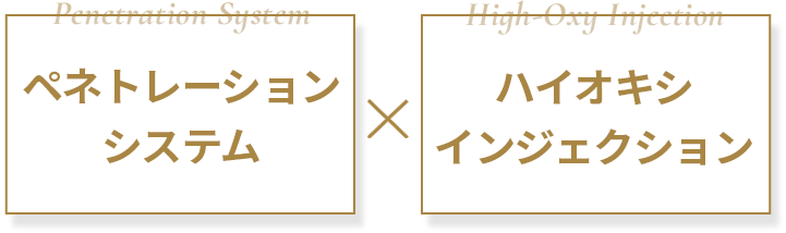 ペネトレーションシステム、ハイオキシインジェクション
